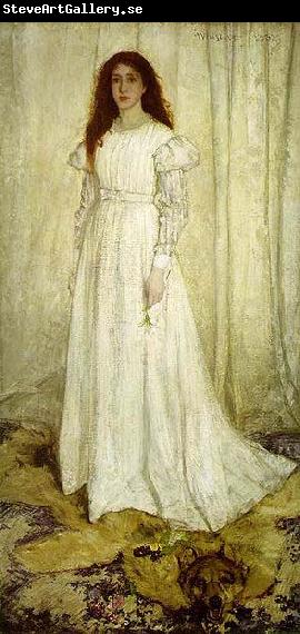 James Abbott Mcneill Whistler Symphony in White,